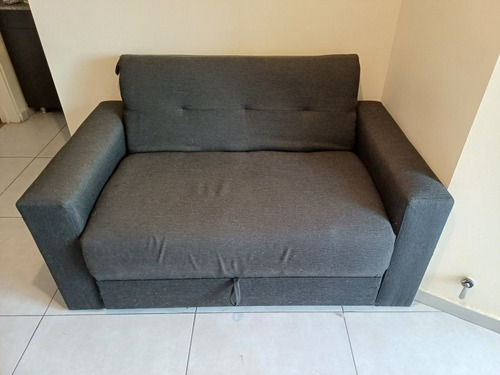 Sillón 2 Cuerpos Chenille Anti Desgarro Sofá Cama