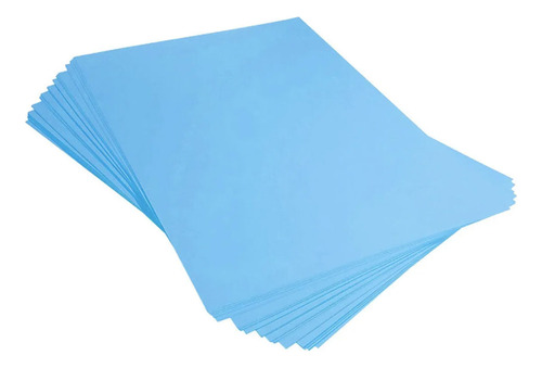 Papel Foto Diplomata Liso Offset A4 Azul 180g 50 Folhas