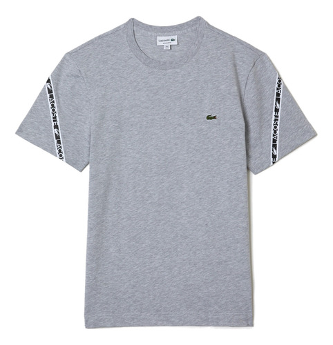 Playera Lacoste Grey Th9873 Para Hombre