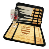 Kit Churrasco Personalizado + Copo Em Vidro