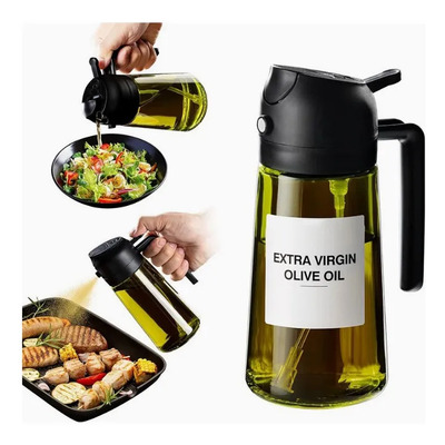Botellas De Aceite De 470 Ml Con Spray De Cocina. | Meses sin interés