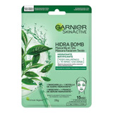 Garnier Skin Active Hidra Bomb Mascarilla Te Verde 1pza