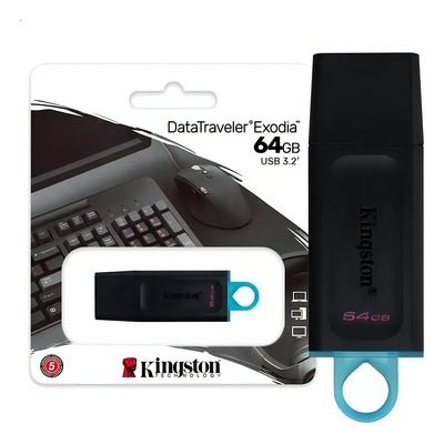 Pendrive Kingston DataTraveler Exodia 64GB USB 3.2 Gen1 100MB\u002Fs | MercadoLibre