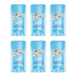 Desodorante Secret Clear Gel Cotton 45g - Kit Com 6un