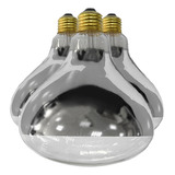  3 Lampada Secagem Infravermelha 250w 110v E27 Estufa Pintur