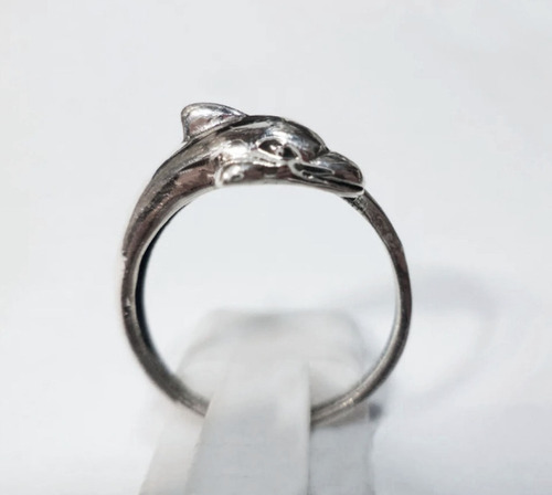 Anillo Delfines  Plata · Original · Black Price