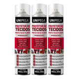 Kit 3 Impermeabilizante Protetor Tecidos Tenis Roupa Sofa