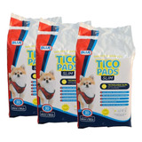 Tapete Higienico Pet Tico Slim 30un Em Atacado 3 Pacotes