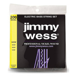 Cuerdas Para Bajo De 5 Jimmy Wess Jwbe-200n Nuevas Envio