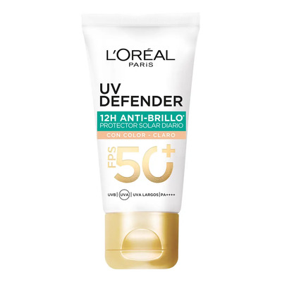 Bloqueador Uv Defender Antibrillo Tono Claro Spf50 40g | MercadoLibre