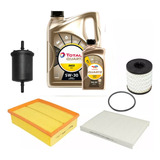 Kit 4 Filtros + Aceite Total 5w30 5l Peugeot 308 408 2.0 N