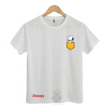 Polera + Jockey Gorro Snoopy - Charlie Brown - Estampaking