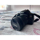  Canon Eos Rebel T6 Dslr Color  Negro