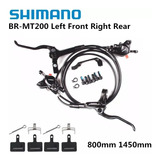 Frenos Hidráulicos Bicicleta Shimano Mt 200 Purgados Resina