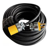 10m Extension Cable Uso Rudo 100% Cobre Reforza Cal16 Argos 