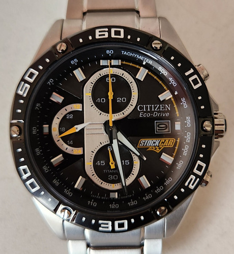 Relógio Masculino Citizen Stock Car Eco Drive Seríe Limitada