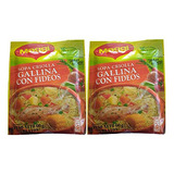 Maggi Sopa Criolla Gallina Con Fideos 2.12 Oz. - Paquete De 