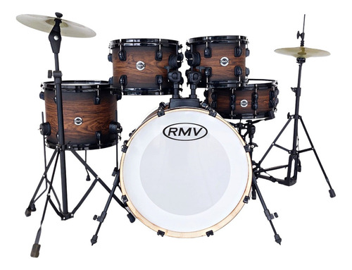 Bateria Acústica Rmv Bumbo 22'' + Prato - Mod Cross