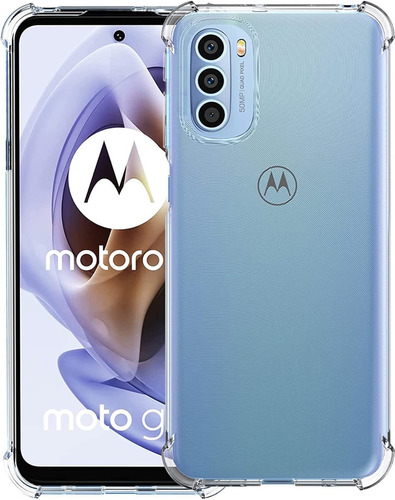 Funda Tpu Antigolpe Transparente Para Moto G31