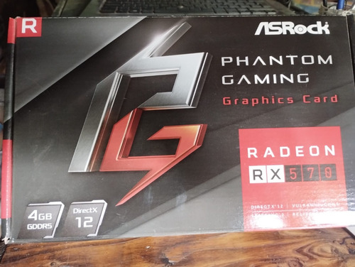 Placa De Video Asrock Phantom Gaming Radeon Rx570 4gb