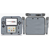 Skin Nintendo 2ds Fibra De Carbono Vinilo Adhesivo