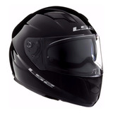 Casco Moto Integral Ls2 320 Stream Negro Full En Devotobikes