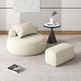 Sillon Individual Minimalista Circle Redondo B&c .