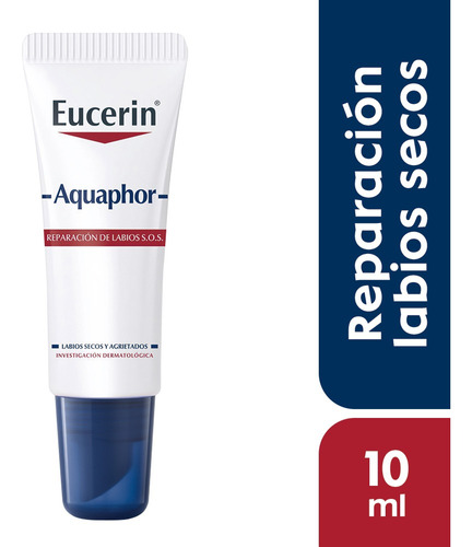 Eucerin Aquaphor Reparador De Labios Sos 10ml