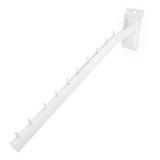 Perchero Ménsula Flecha Para Panel De 40 Cm Pack 10 Unidades