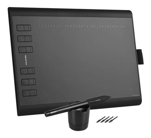 Tableta Gráfica De Dibujo Portátil Huion 1060 Plus