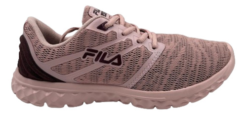 Tenis Esportivo Feminino Fila Lady Rosa Claro Corrida Leve