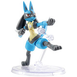 Pokémon 6  Lucario Super Articulated Figure Toy With Display