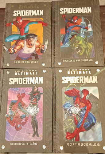 Spiderman Ultimate Lote Tomos 1, 4, 6 Y 8 Salvat, Juntos