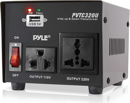 Conversor De Voltaje Pyle 110 V A 220 V / 220 V A 110 V