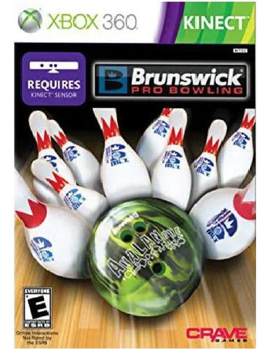 Juego Brunwick Pro Bowling Para Xbox 360 Kinect Envio Gratis