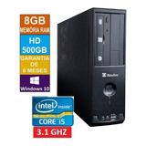 Pc Computador Cpu Intel Core I5 + Ssd 128gb+500hd + 8gb Ram