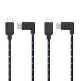 Cable Matters - Cable Usb C En Ángulo Recto Con Carga Rápida