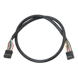 Yhxixi Usb 2.0 9pin Hembra A Hembra Cable De Cabecera De Pla