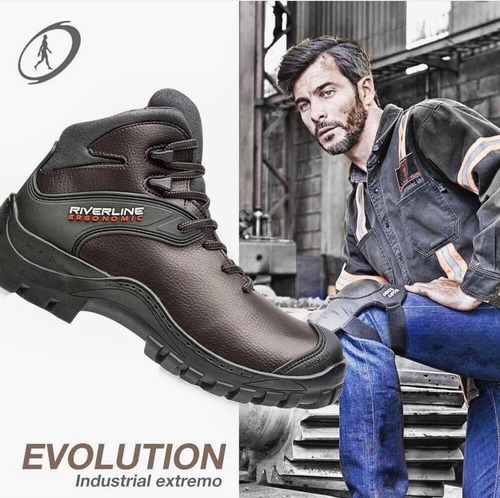 Botas De Seguridad Industrial Evolution Riverline Uso Rudo 