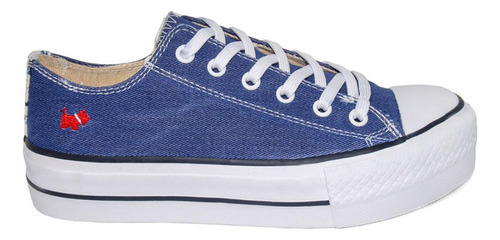 Tenis Para Mujer Ferrioni Mod. U01-002-14 Azul