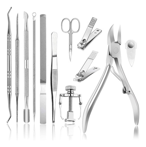 Lujosos Alicates Para Pedicure Podologo Kit Para Manicure