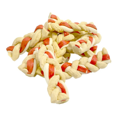 Carnaza Flexible 3 Vainilla, Fresa, Yoghurt 5 Piezas (8 Cm)