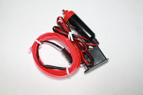 Wire Hilo 1m Luminoso Luz Neon Dj Cable Tron Led Tira Rojo