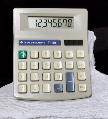 Calculadora Texas Instruments Mod. Ti-1795 Solar Usa Vintage