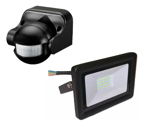 Reflector Led 50w Y Sensor Detector De Movimiento Exterior 