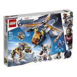 Lego Super Heroes Marvel Helicóptero Vingadores Hulk 76144