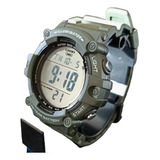 Reloj Casio Illuminator Militar Ae1500wh-3avcf Pila 10 Años