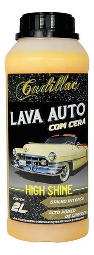 Shampoo Automotivo Concentrado Lava Auto Com Cera Cadillac