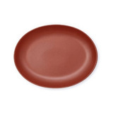 Plato Oval 36 X 27cms Terracota X 6 36bw Rak Porcelana Volf