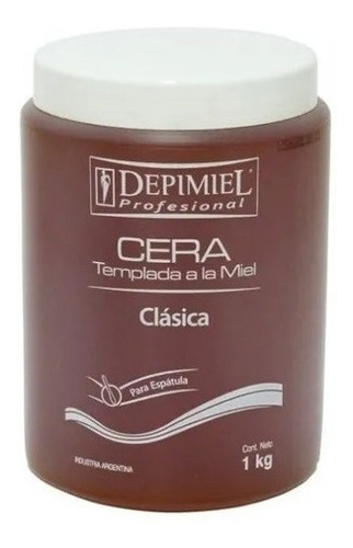 Cera Descartable Depimiel X 1kg Clasica P/ Espatula